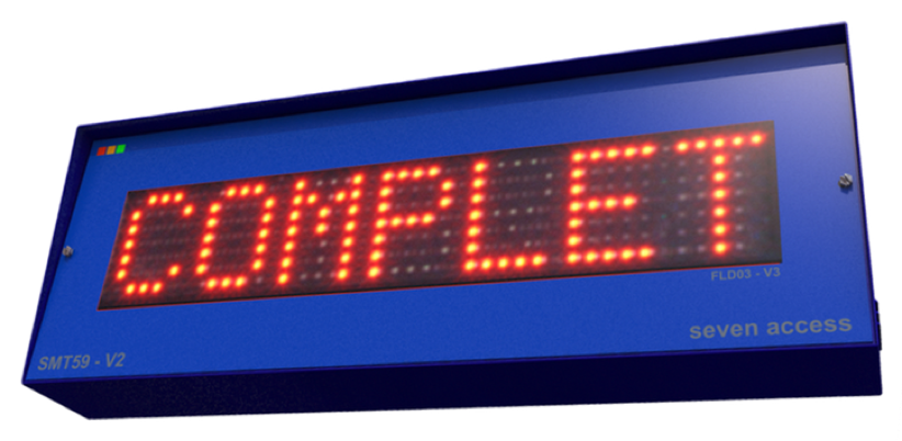 Afficheur LIBRE ou COMPLET